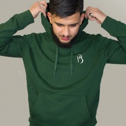 Sweat-shirt écoresponsable à capuche homme