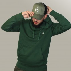 Sweat-shirt écoresponsable à capuche homme