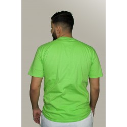 T-SHIRT HOMME COL ROND PREMIUM Broderie côté cœur 